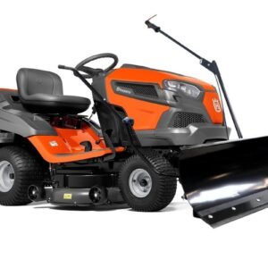 HUSQVARNA TC 242 T mit Schneeschild 120Plus & Gartentraktoren Anhänger 275